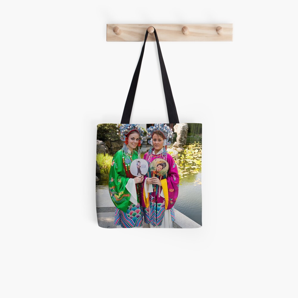 Girls in the Gardens Tote Bag