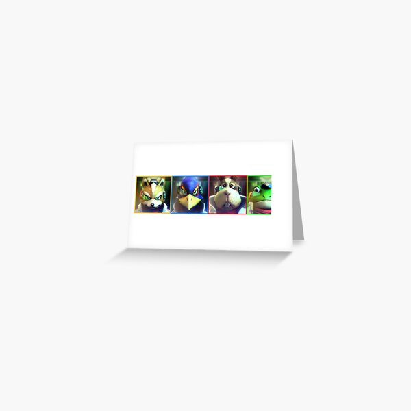 We're Star Fox 64 3D! (Grid) Greeting Card for Sale by Cyberphile