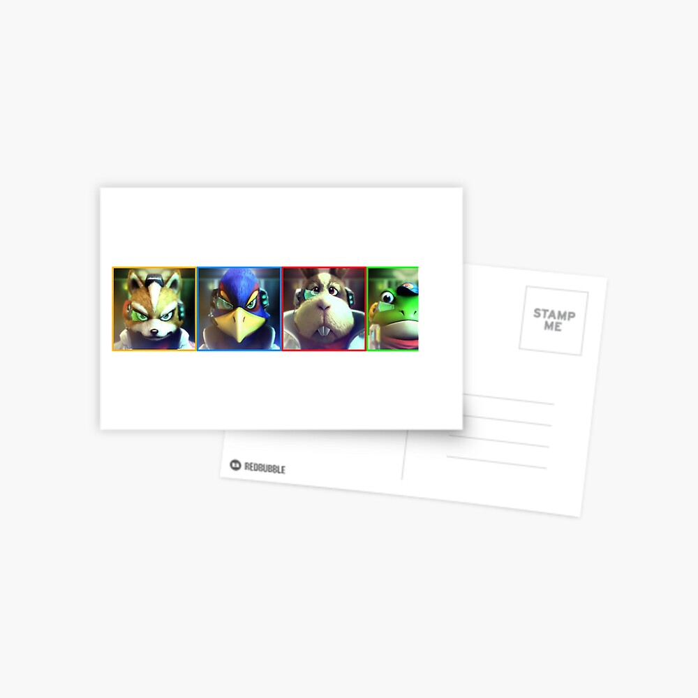 We're Star Fox 64 3D! (Grid) Greeting Card for Sale by Cyberphile