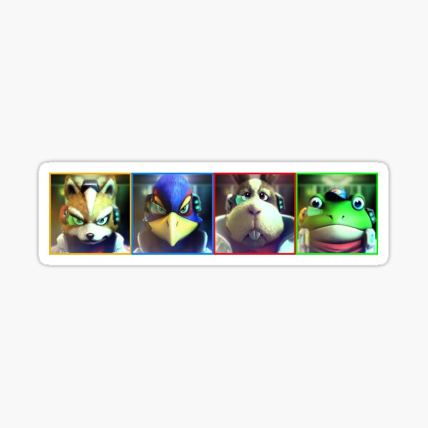 We're Star Fox 64 3D! (Grid) Greeting Card for Sale by Cyberphile