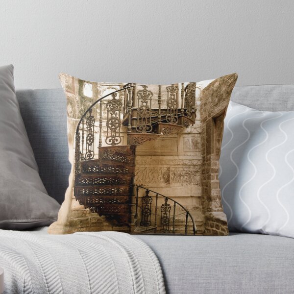 going up Throw Pillow