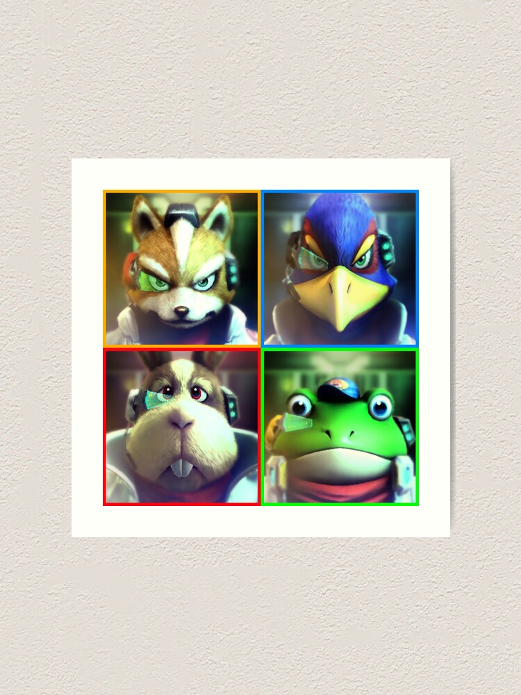 We're Star Fox 64 3D! (Grid) Greeting Card for Sale by Cyberphile