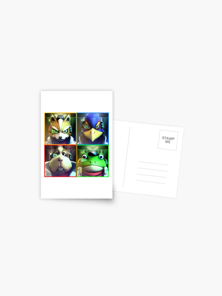 We're Star Fox 64 3D! (Grid) Greeting Card for Sale by Cyberphile