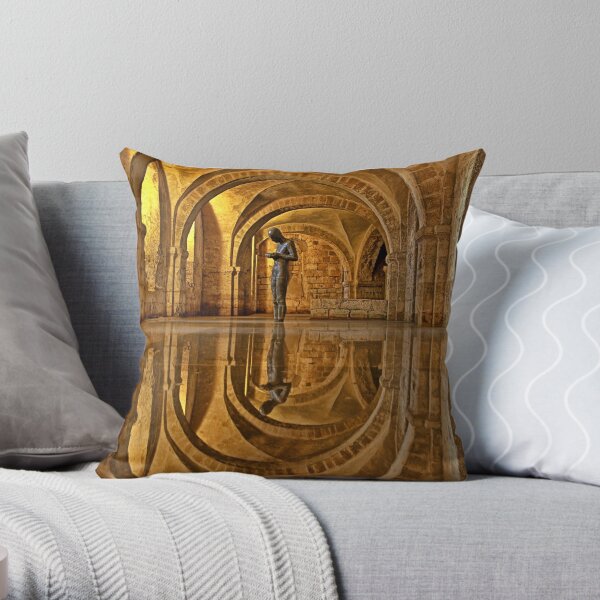 Cathedral Crypt - Winchester Throw Pillow