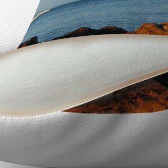 Alternate view of Evening Anchorage Throw Pillow