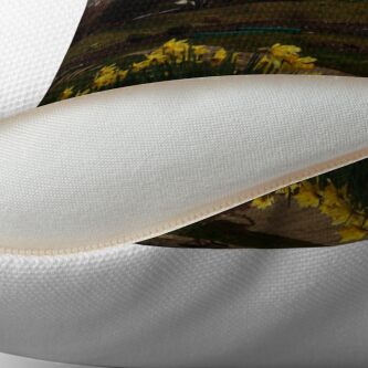 Alternate view of Port Sonachan Hotel Throw Pillow