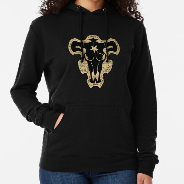Black Bull Emblem Leichter Hoodie