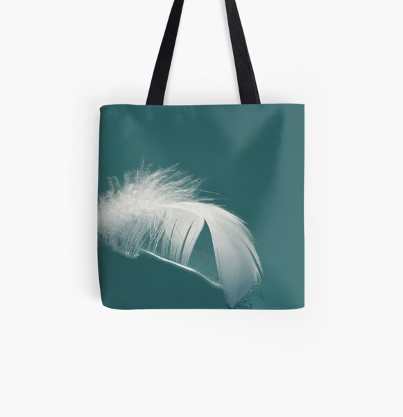 feather All Over Print Tote Bag