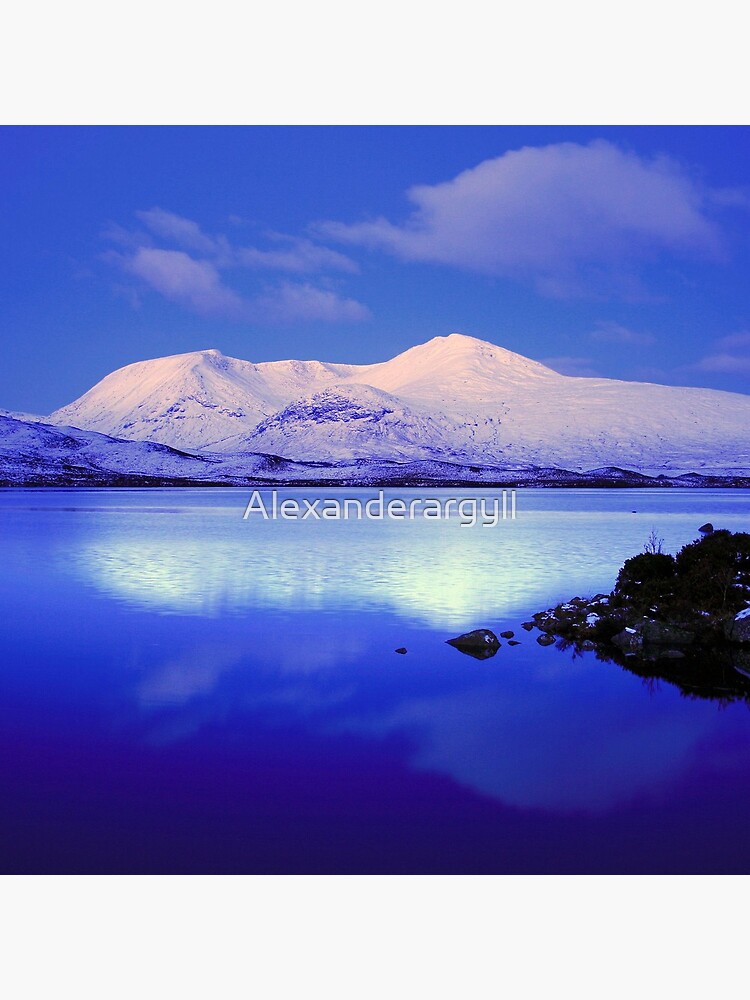 Blackmount Snow by Alexanderargyll