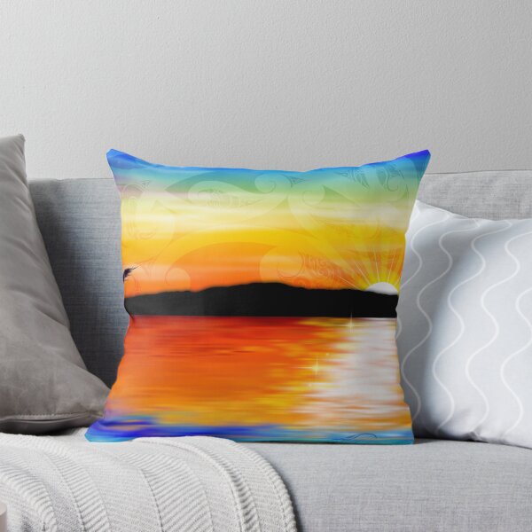 Artikelvorschau, Kapiti Island Sonnenuntergang entworfen und verkauft von Revolution Aotearoa.