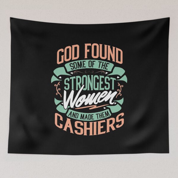 Item preview, Strong Woman Cashier Profession Gift Idea designed and sold by haselshirt.
