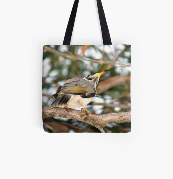 Bird All Over Print Tote Bag