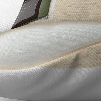 Alternate view of Finkenberg Windows Throw Pillow