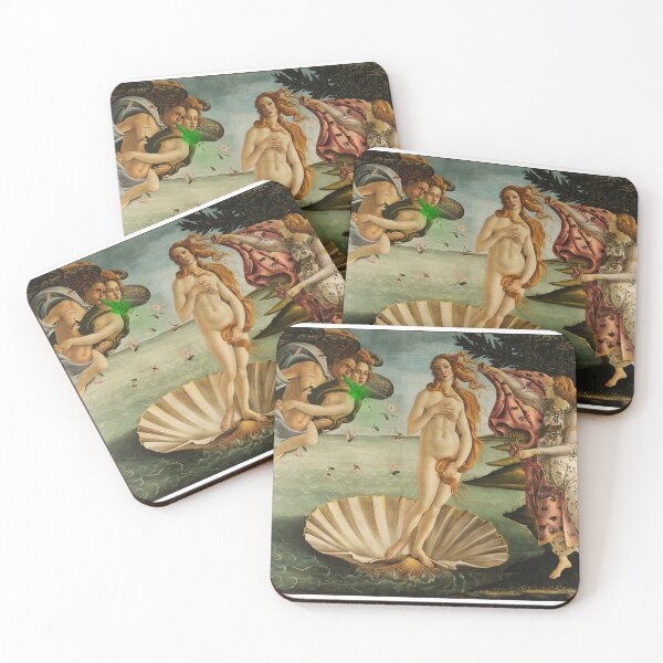 Item preview, Subtly Ruined Botticelli - Shouting Pea Soup designed and sold by weavernap.