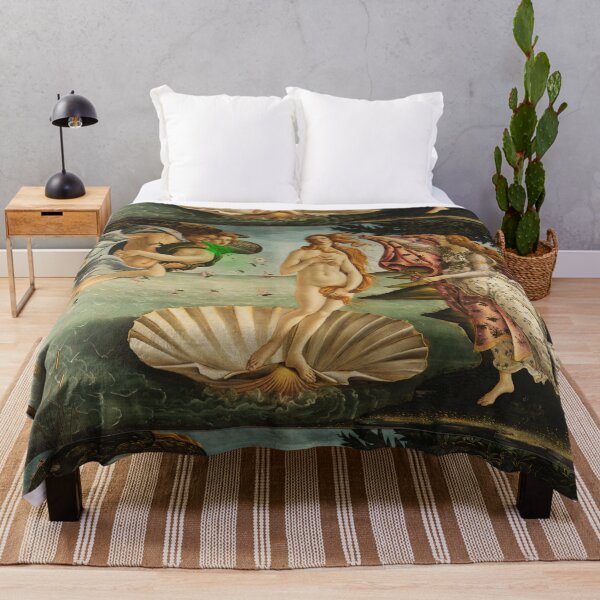 Item preview, Subtly Ruined Botticelli - Shouting Pea Soup designed and sold by weavernap.