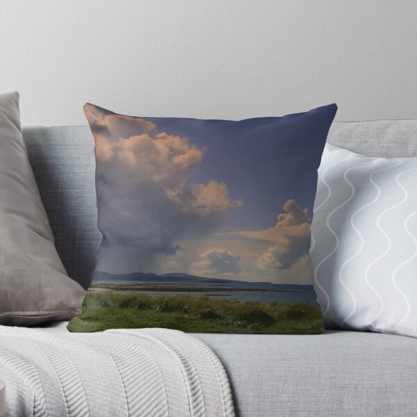 Clouds Over Barra Throw Pillow