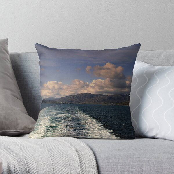 Leaving Tarbet Throw Pillow