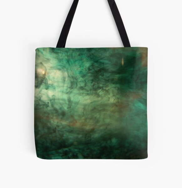 Green Dive All Over Print Tote Bag