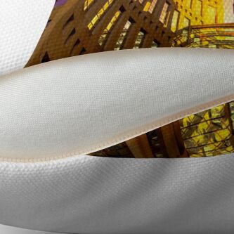 Alternate view of Vancouver Public Library Throw Pillow