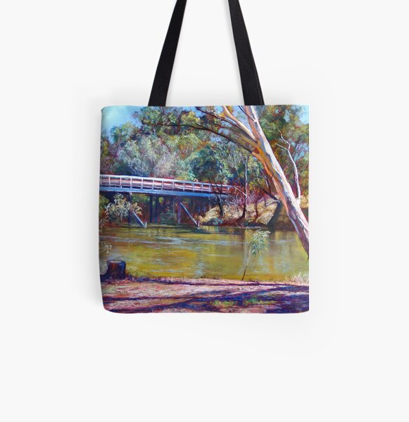 The Historic Goulburn Bridge - Seymour All Over Print Tote Bag