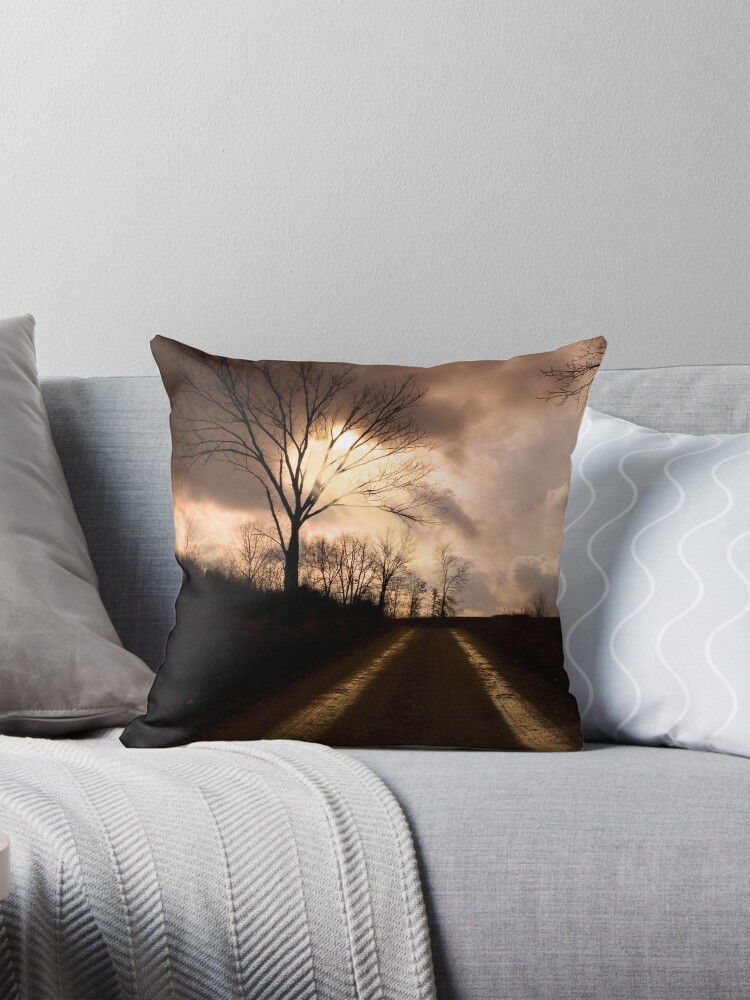 Thumbnail 1 of 4, Pillow, As the rain leaves... designed and sold by believer9.
