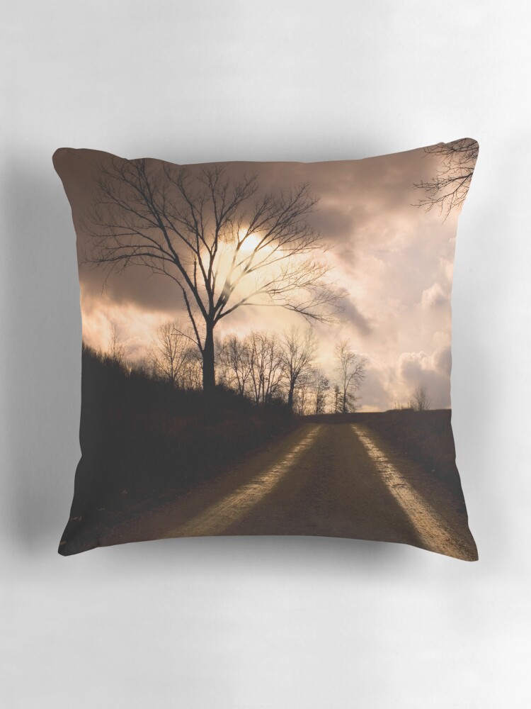 Thumbnail 3 of 4, Pillow, As the rain leaves... designed and sold by believer9.
