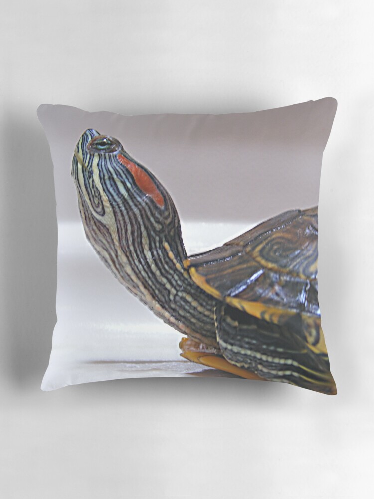 Thumbnail 3 of 4, Pillow, Sticking Your Neck Out designed and sold by believer9.