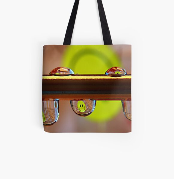 Be Happy! All Over Print Tote Bag