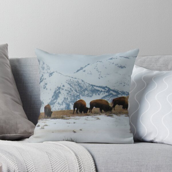 Item preview, 'More Buffalo, More Mountains...' designed and sold by Scott Bricker.