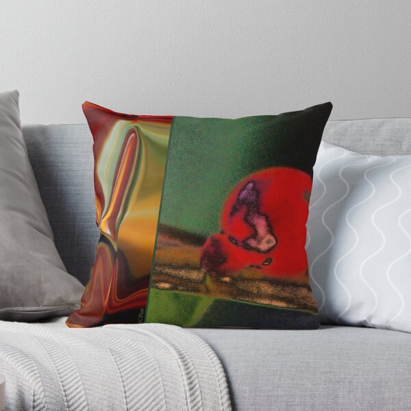 18 inch Square Throw Pillows - Off-Beat Animal Humor Style - T-Rex