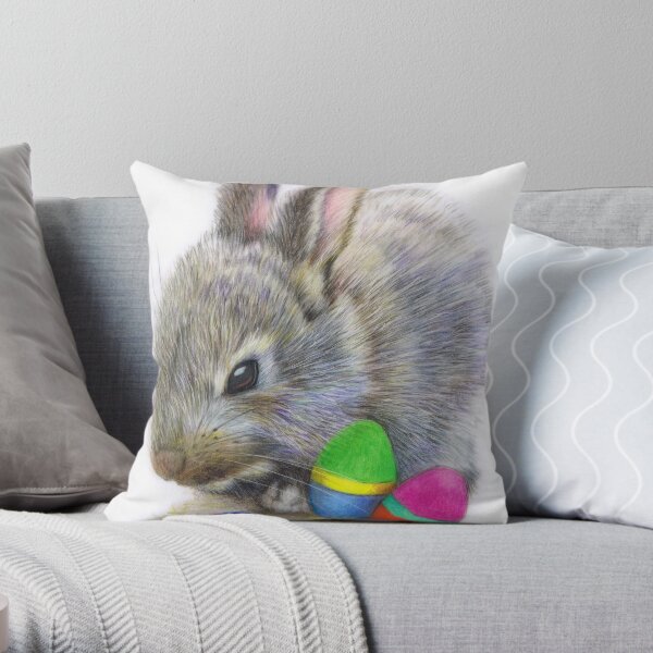 The Visitor Throw Pillow