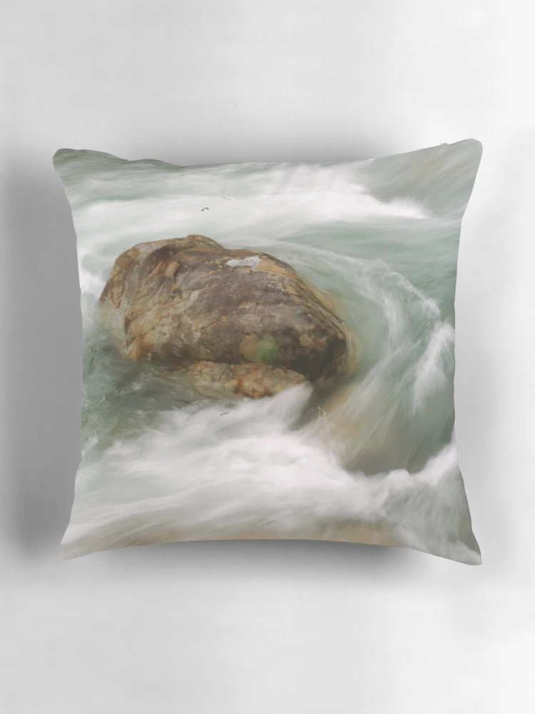 Thumbnail 3 of 4, Pillow, Two Rocks designed and sold by Mark Gilliland.