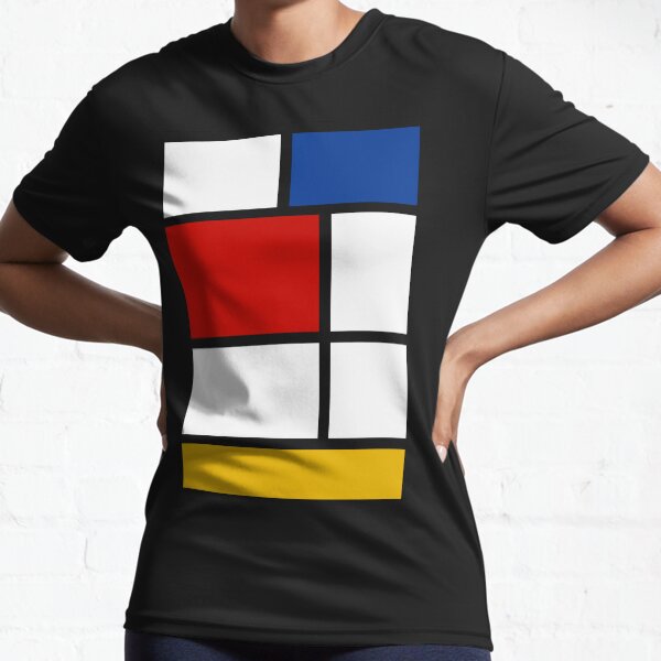 De Stijl #1 (Mondrian Inspired) Active T-Shirt