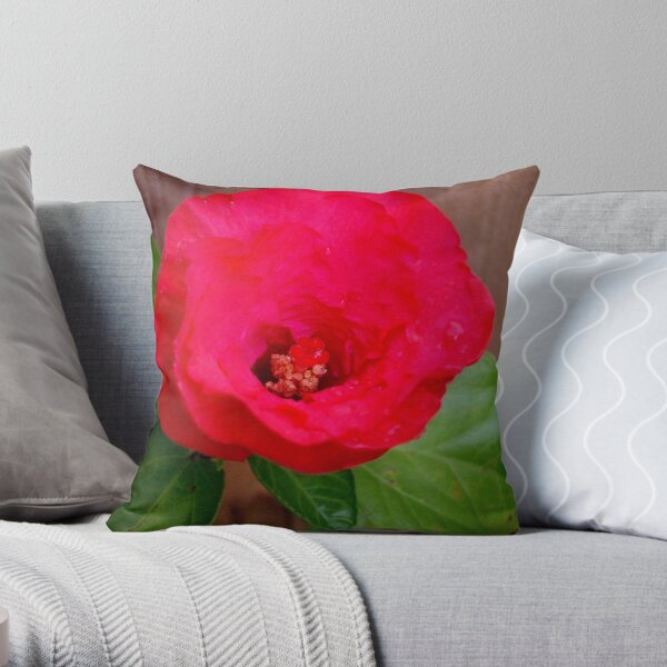 HIBISCUS Throw Pillow