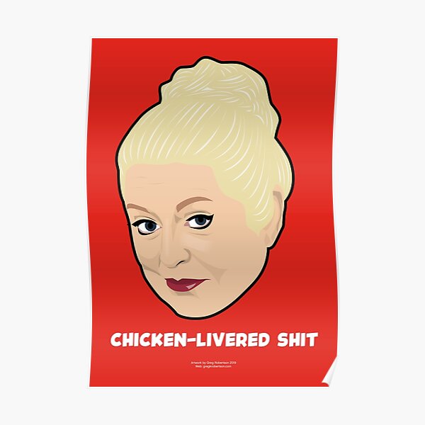 Kim Woodburn Poster Poster