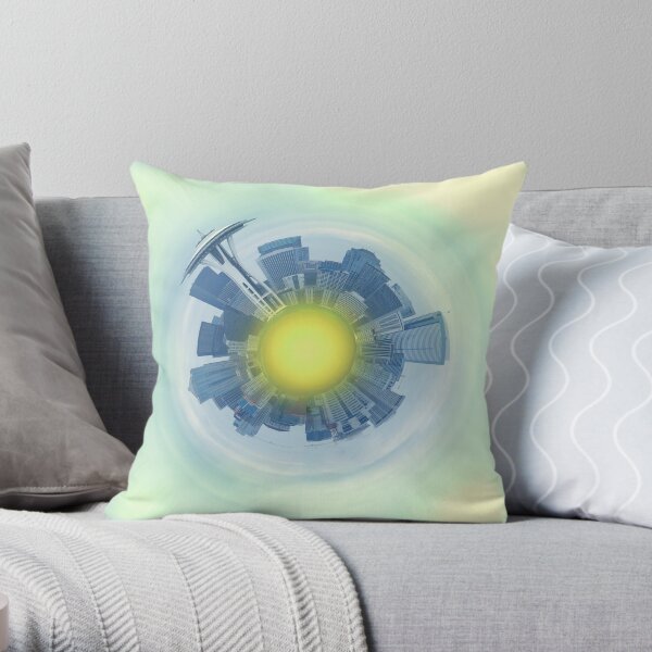 Planet Elizabeth Throw Pillow