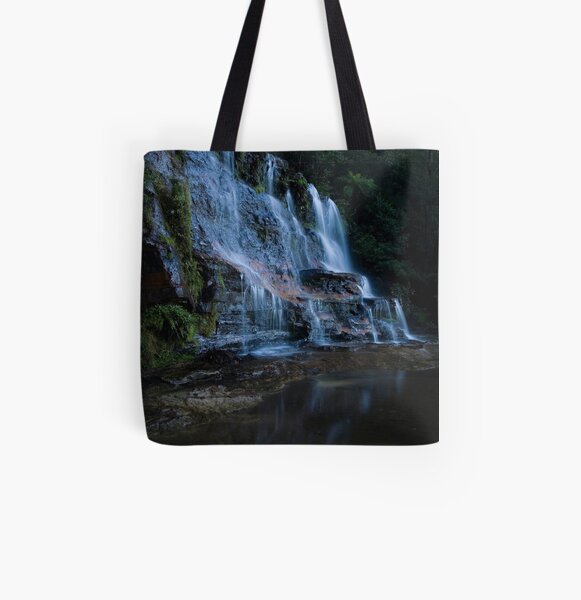 Katoomba Falls All Over Print Tote Bag
