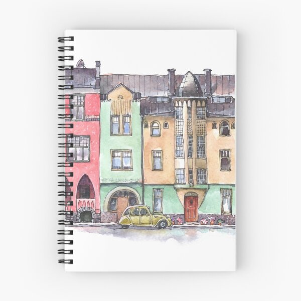 Item preview, Huvilakatu street in Helsinki designed and sold by OlgaVesel.