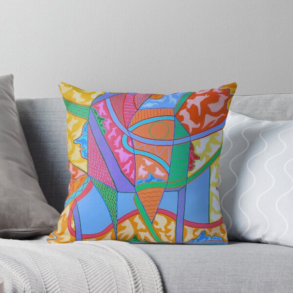 IT'S A JUNGLE IN HERE Throw Pillow