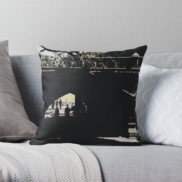 PASS ON THRU Throw Pillow