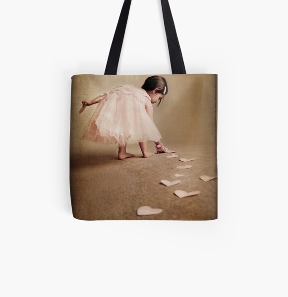 follow the love trail... All Over Print Tote Bag