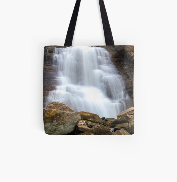 Pipestem Falls All Over Print Tote Bag