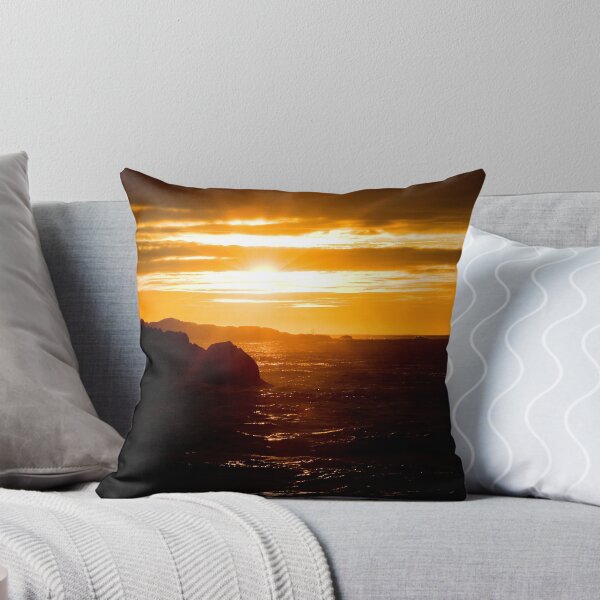 Item preview, Norwegian sunrise by the rocky shores designed and sold by Vegard Giskehaug.