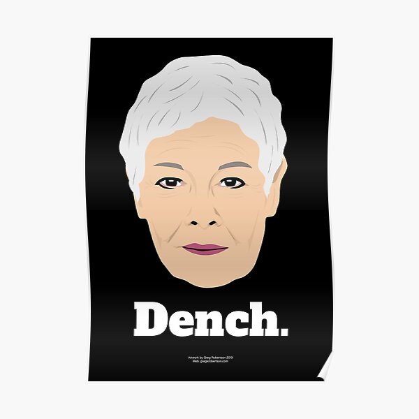 Dame Judi Poster Poster