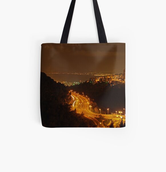 Haifa, Israel All Over Print Tote Bag