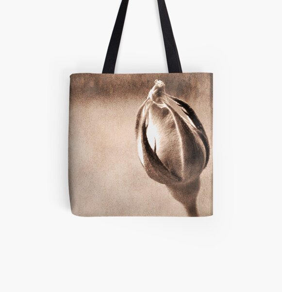 Stone Rose All Over Print Tote Bag