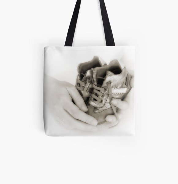 Hands: Care and protection All Over Print Tote Bag
