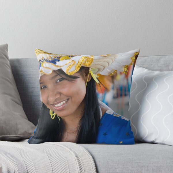 Item preview, Hermosa joven brasileña con sonrisa y un destello en su ojo designed and sold by InterfaceImages.