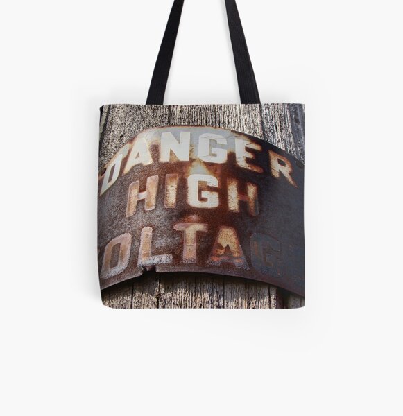 High Voltage II All Over Print Tote Bag