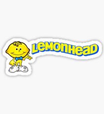 Lemonhead Candy -Retro Logo Sticker